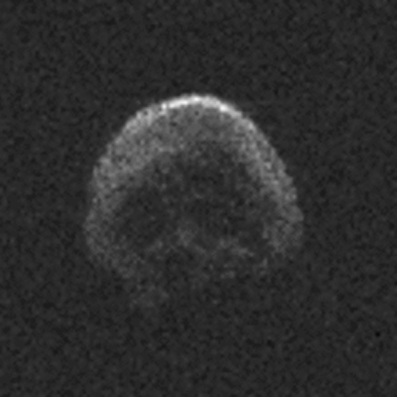 комета в виде черепа