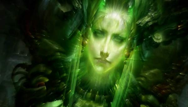 призрак зеленой дамы
