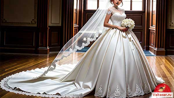 невеста в свадебном платье