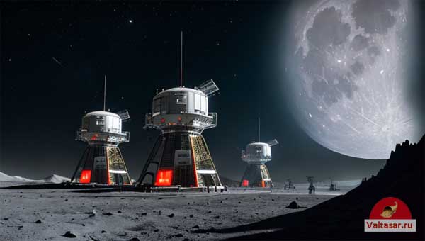 космическая лунная станция
