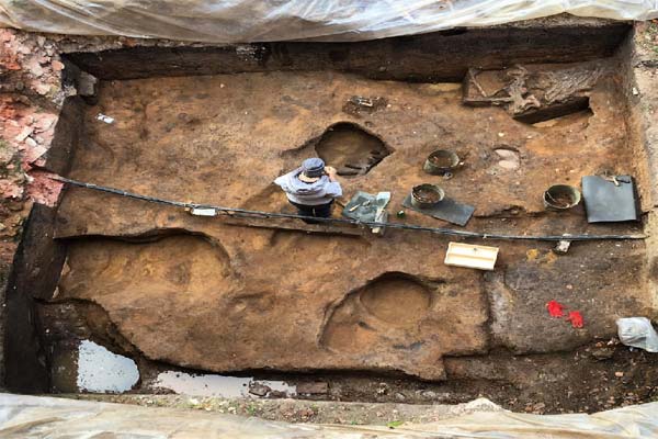 археологические раскопки на Зарайской стоянке