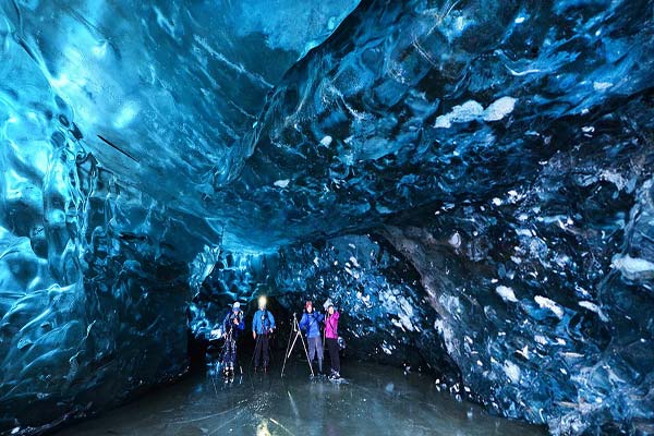 ледяная пещера Скафтафетль