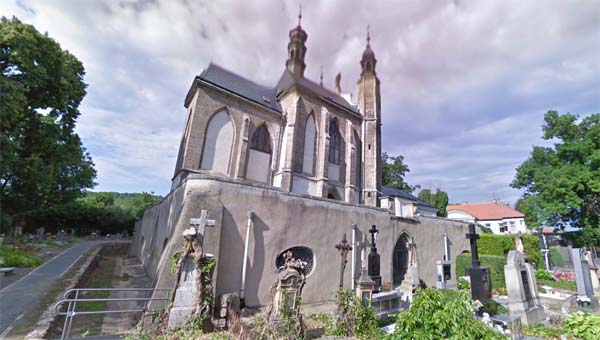 Церковь в Чехии из костей
