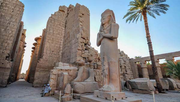 развалины египетского храма