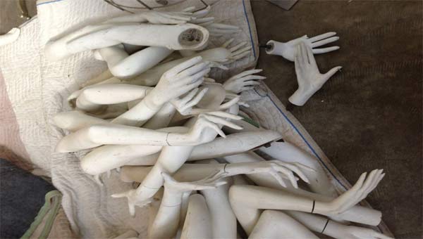 пластмассовые руки и ноги