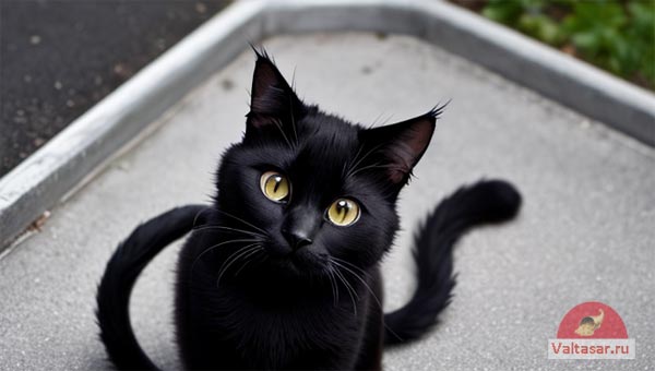 черный кот фамильяр