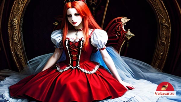 Красная Королева из Алисы в Зазеркалье