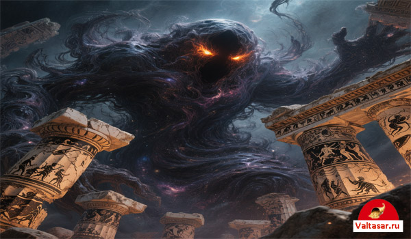 Аид крушит колонны