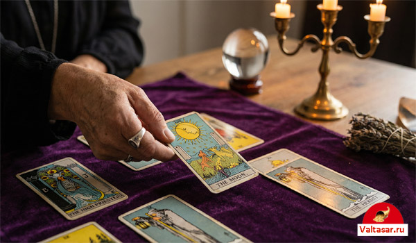 расклад для клиента на картах Таро