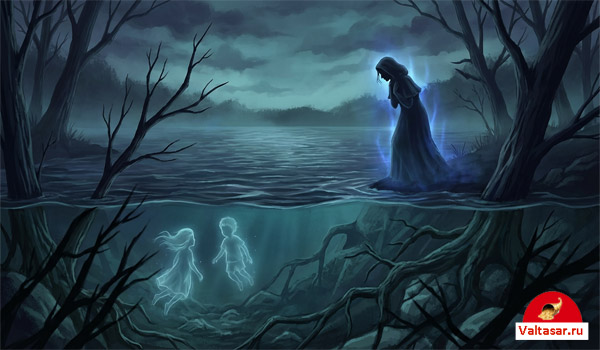 призрачная мать и дети