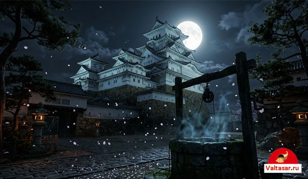 Японский призрачный замок