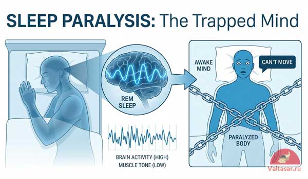 как работает сонный паралич