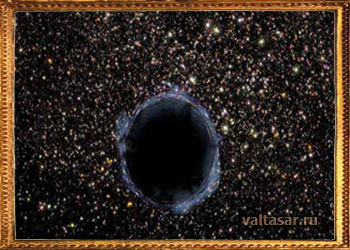 загадочное явление - черные дыры во вселенной